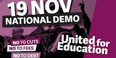 Bristol UCU Coaches - United For Education Demo, 19th November primary image