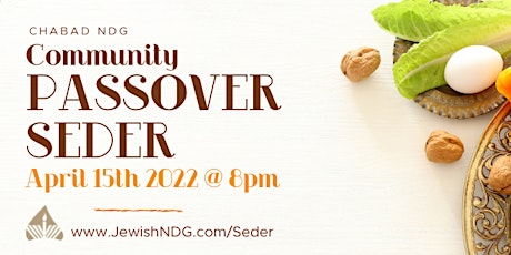 Community Passover Seder in NDG primary image