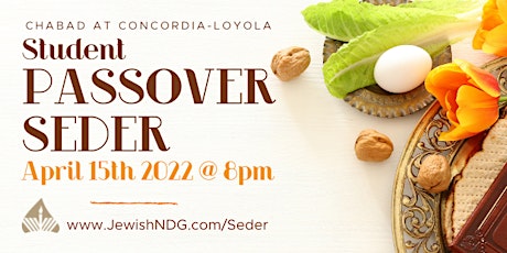 Student Passover Seder in NDG primary image
