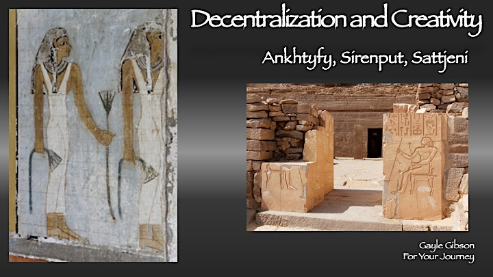 Eminent Egyptians: Living in Interesting Times  Talk 3 Decentralization... image