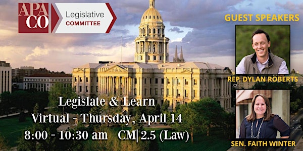 Legislate  & Learn with APA Colorado