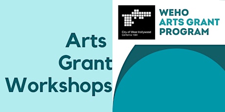 Arts Grant Program Workshops tickets