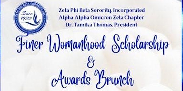 Finer Womanhood  Scholarship and Awards Brunch