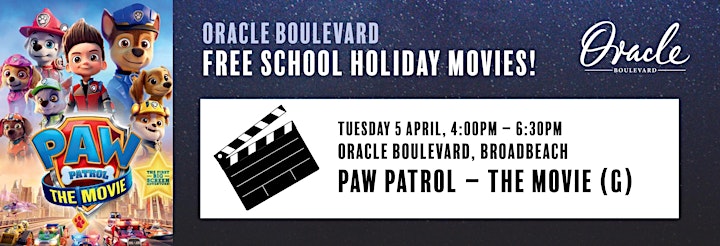 Oracle Boulevard Free School Holiday Movies: PAW PATROL - THE MOVIE image