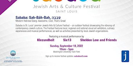 Sababa: Jewish Arts and Culture Festival tickets