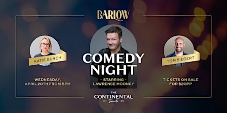 Comedy Night at Barlow