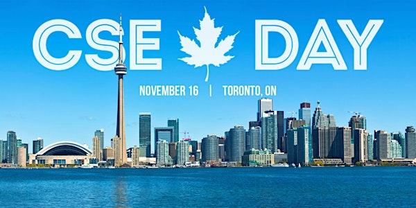 CSE DAY TORONTO - FALL SESSION & PITCH 2016