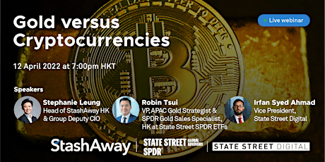 State Street x StashAway: Gold versus Cryptocurrencies