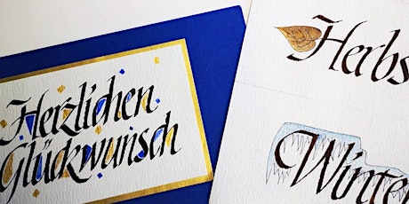 Kalligrafie-Grundkurs mit Karin Günther | Workshop tickets