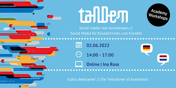 taNDem Academy | Social Media für Künstlerinnen und Künstler