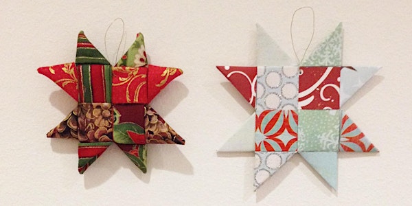 Family Art Studio: Dec. 21, 2016 - Quilt Star Ornaments