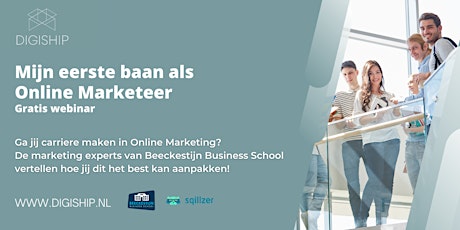 Imagem principal do evento Mijn eerste baan als Online Marketeer