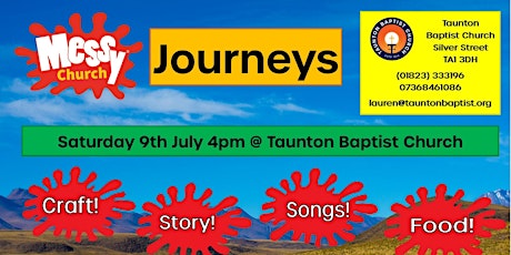 Messy Church July: Journeys tickets