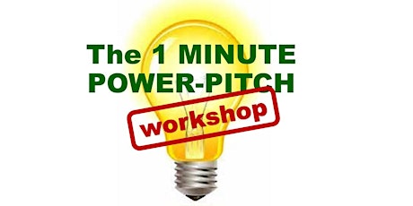 The 1 Min Power Pitch Course primary image