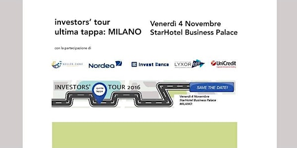 INVESTORS' Tour 2016 Milano - EMOTIVITA' CONTRO VOLATILITA'