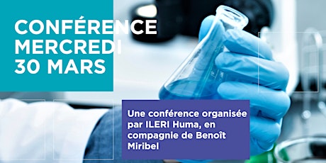 Conférence de Benoît Miribel - 30/03 -18h