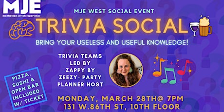 Image principale de Trivia Game Night