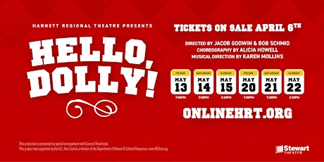 Harnett Regional Theatre's "Hello, Dolly!"