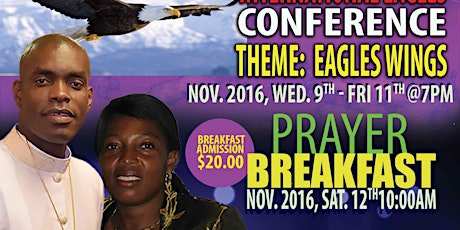 Imagem principal de 2016 International Eagles Conference Presented By Zion Mission Worldwide Ministries
