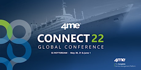 4me Connect 2022 - Rotterdam, Netherlands - May 30, 31 & June 1, 2022 tickets