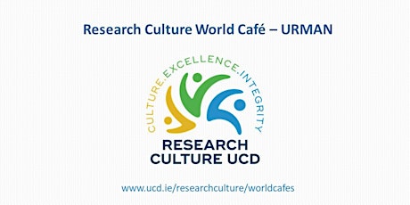 Research Culture World Café - URMAN primary image