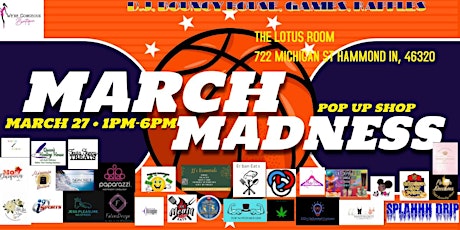 pop up shop march madness primary image