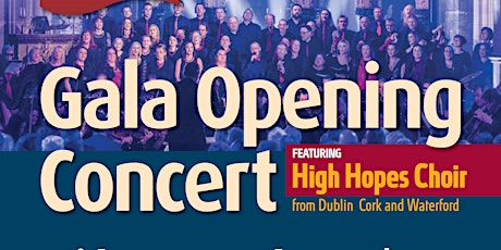 Sligo International Choral Festival Gala Concert with High Hopes Choir primary image