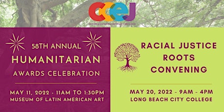 CCEJ's Humanitarian Awards Celebration & Racial Justice Roots Convening tickets