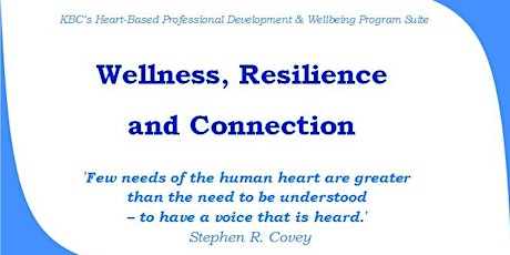 Wellness, Resilience & Connection primary image