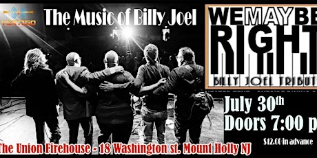 Best of BILLY JOEL with WE MAY BE RIGHT - BILLY JOEL TRIBUTE primary image