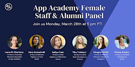 App Academy Female Staff & Alumni Panel