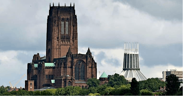Liverpool: A Tale of Two Cathedrals, A Bombed Out Church and Time Slips