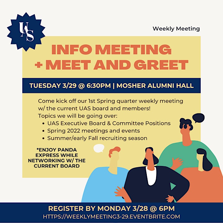 Informational Meeting + Meet and Greet image