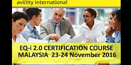 EQ-i 2.0 CERTIFICATION COURSE MALAYSIA: 23 - 24 November 2016 primary image