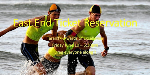 Tickets for East End Members to Attend Taranaki Awards of Excellence