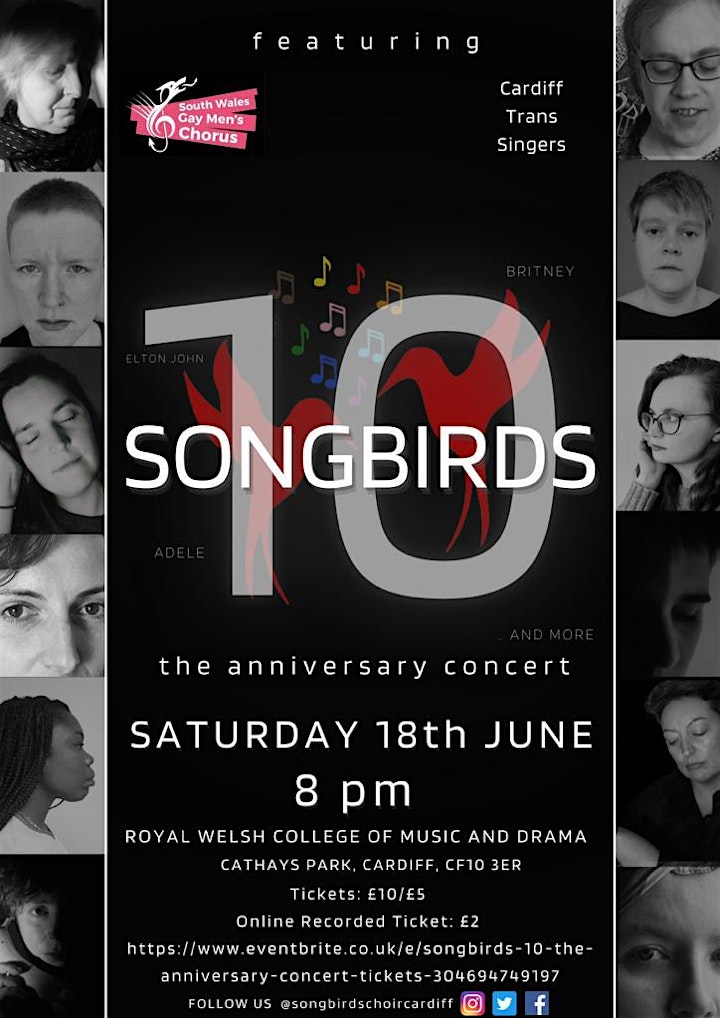 SONGBIRDS 10: The Anniversary Concert image