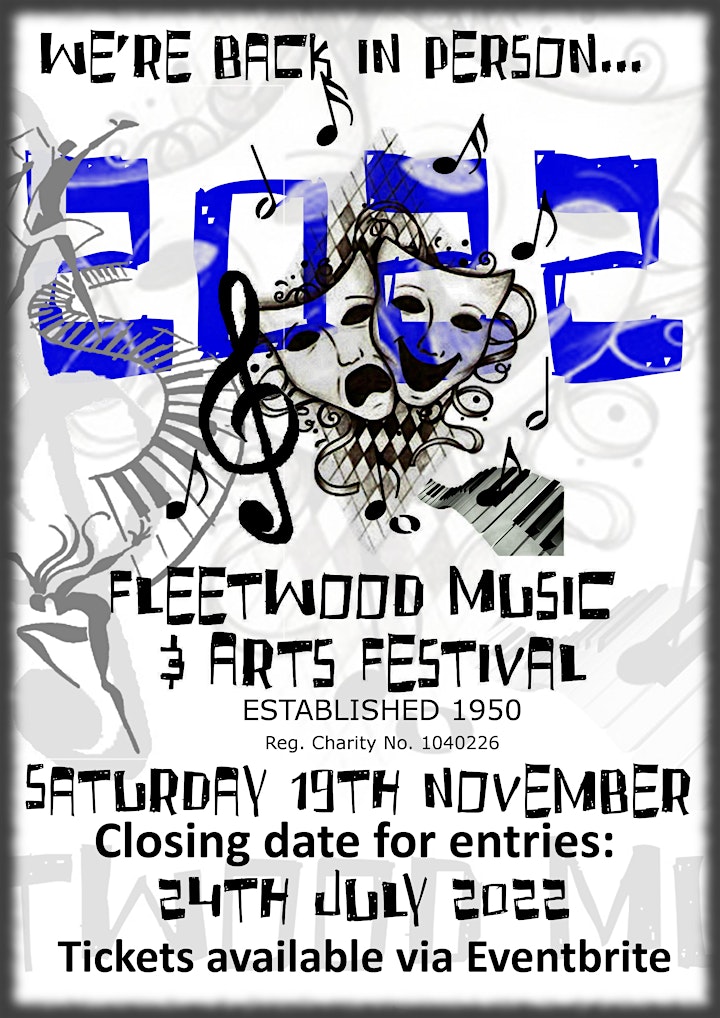 Fleetwood Music & Arts Festival 2022 - Join us for our In Person Event image