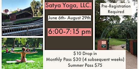 Yoga in Saint Clair Park tickets