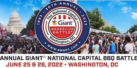 30th Annual Giant National Capital BBQ Battle tickets