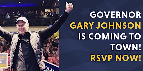 Rally with Gov Gary Johnson - Sacramento