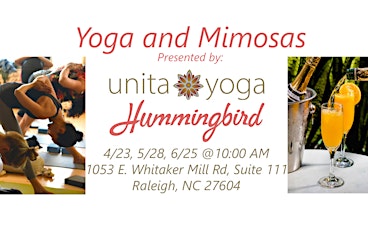 Yoga and Mimosas tickets