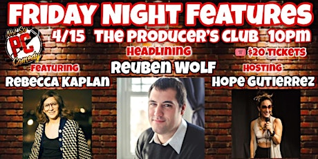 Friday Night Features: Reuben Wolf