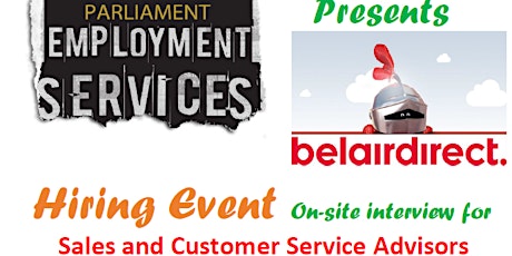Belairdirect Customer Service Hiring Event primary image