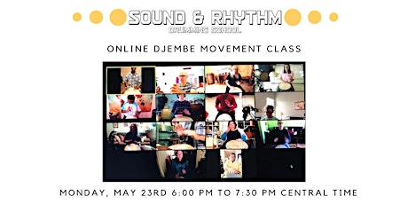 Online Djembe Movements Class