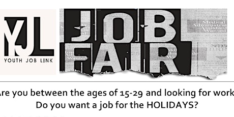 Youth Job Link Holiday Job Fair primary image