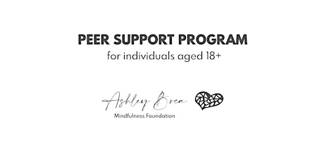 Peer Wellness Support Program (18+) primary image