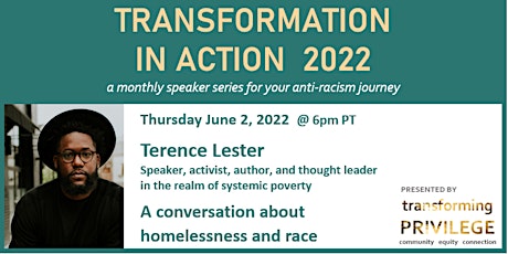 Transformation in Action featuring Terence Lester billets