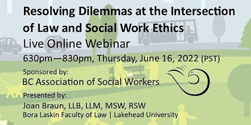 Resolving dilemmas at the intersection of law and social work ethics