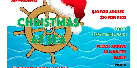 Christmas at Sea, 4th Annual JRF Holiday Party primary image