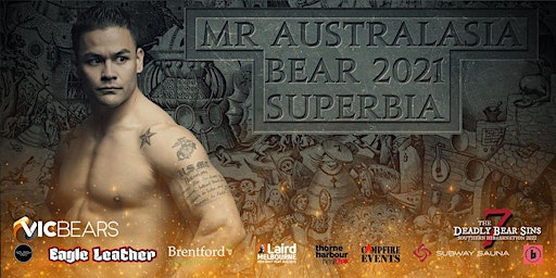 SH22 - The 7 Deadly Bear Sins - Mr Australasia Bear (2021 Contestants)